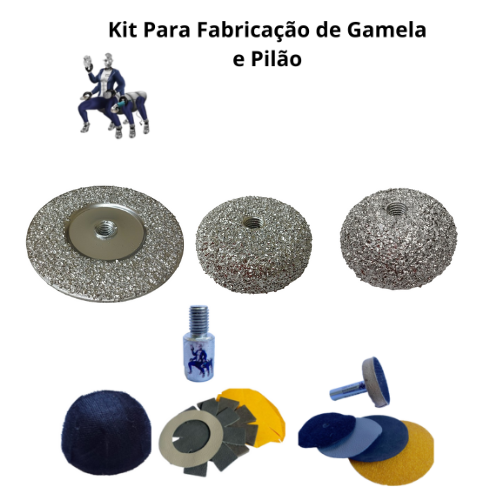 Kit Para Fabricação de Gamela e Pilão