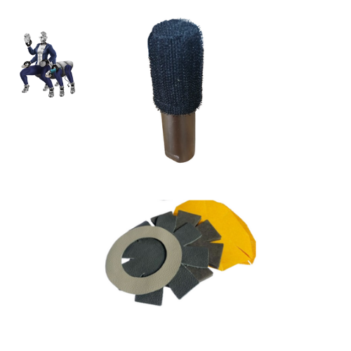 Kit Boina Cilindro Canudo de 2,5 cm Por 5 cm Com Velcro – Ponta Concava Alongador Embutido